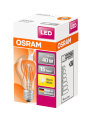 Osram LED Star Classic klar standardpære E27 4 W